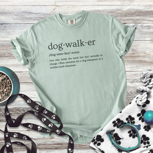 Dog Walker Definition Tee