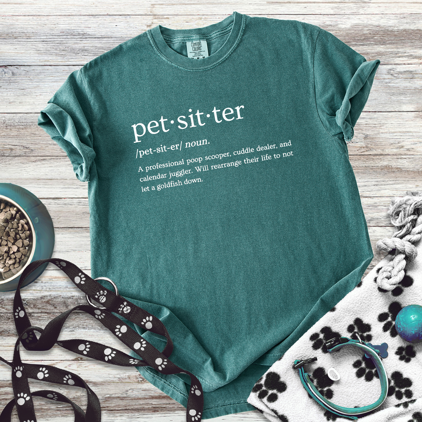 Pet Sitter Definition Tee