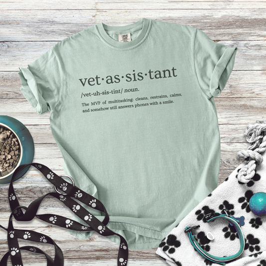 Vet Assistant Definition Tee