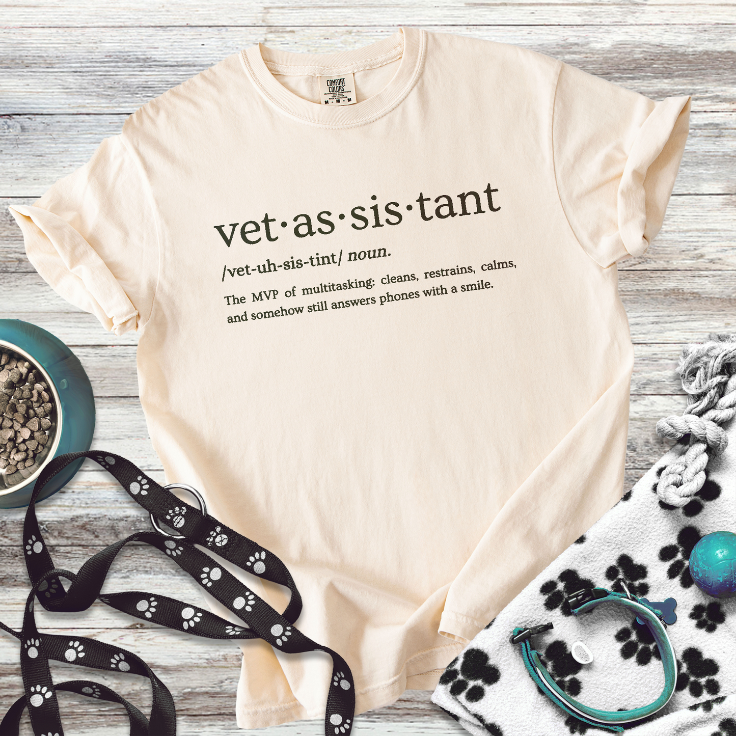 Vet Assistant Definition Tee