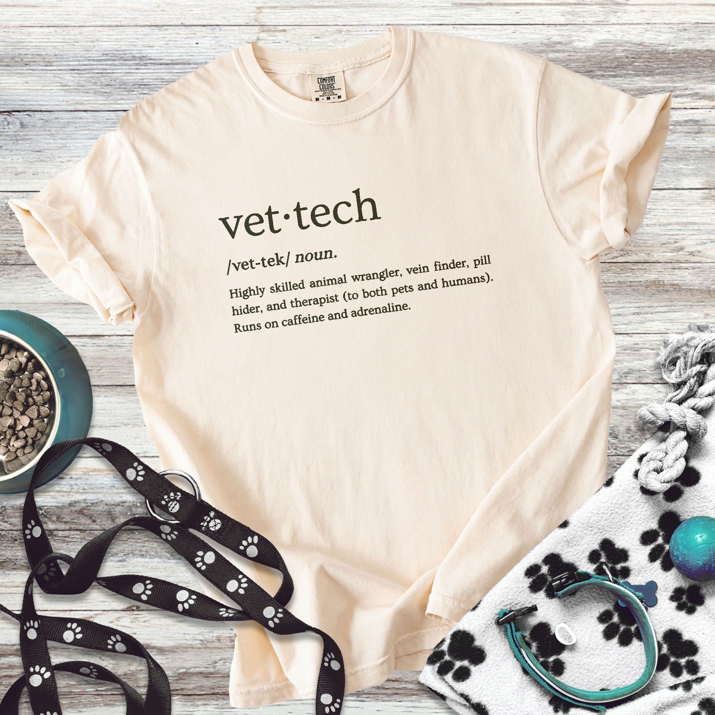 Vet Tech Definition Tee
