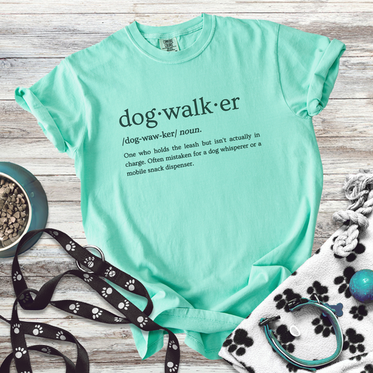 Dog Walker Definition Tee