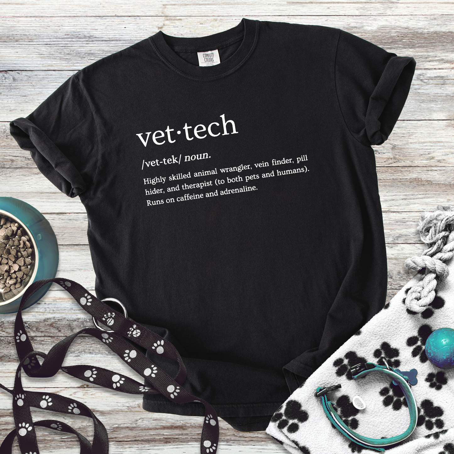 Vet Tech Definition Tee